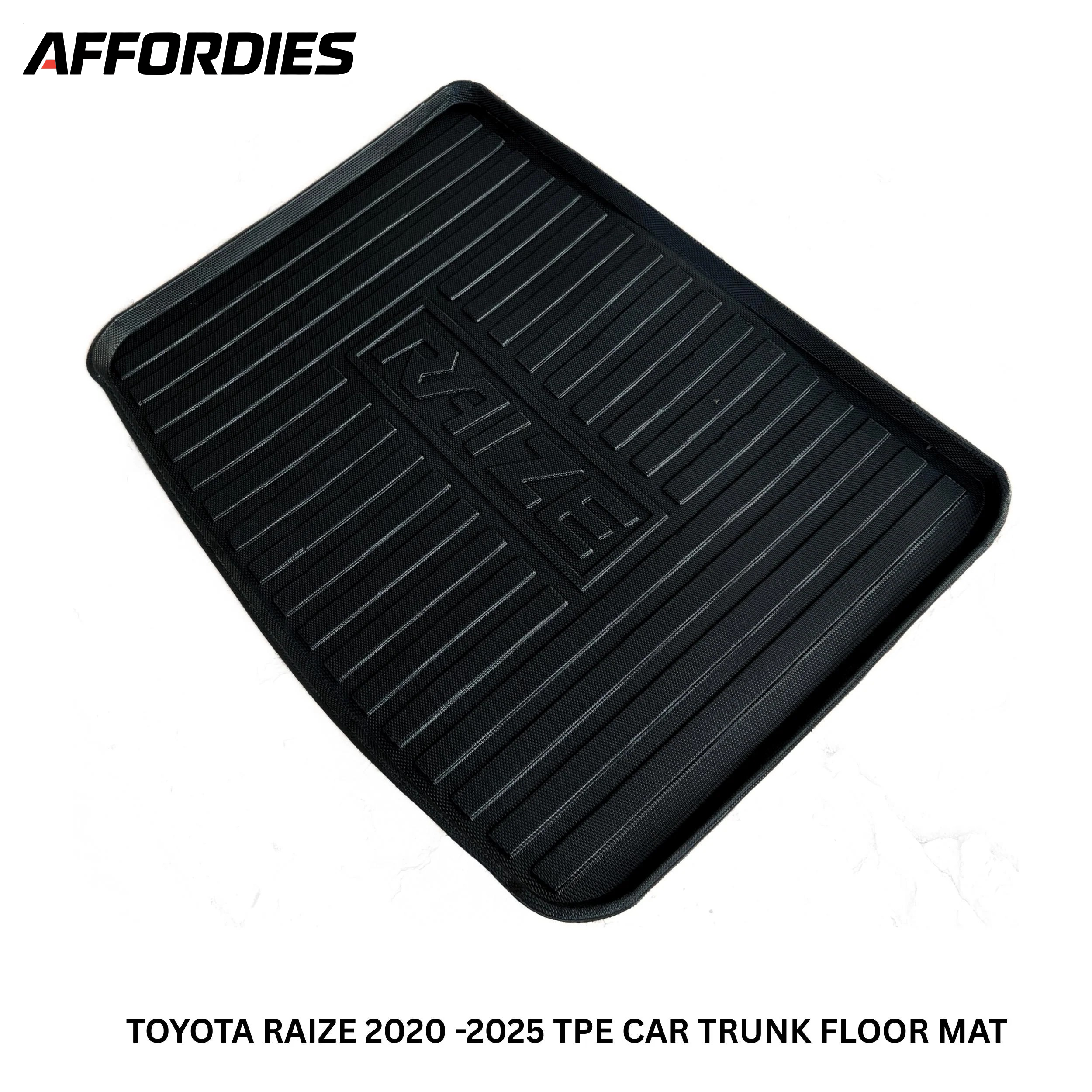 Toyota Raize 2020-2025 9D TPE Trunk Mat