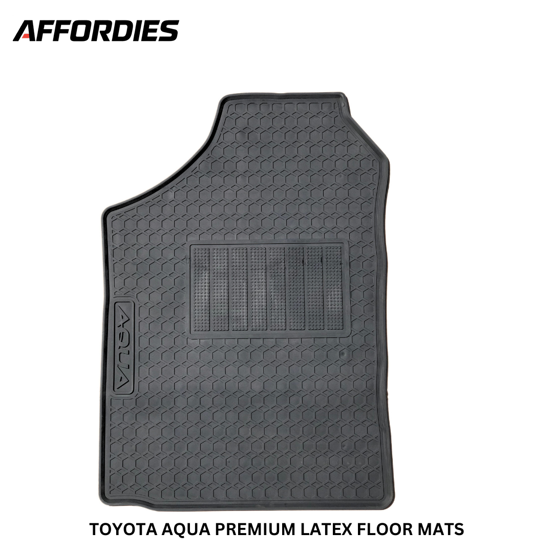 Toyota Aqua Premium Latex Pvc Car Floor Mats
