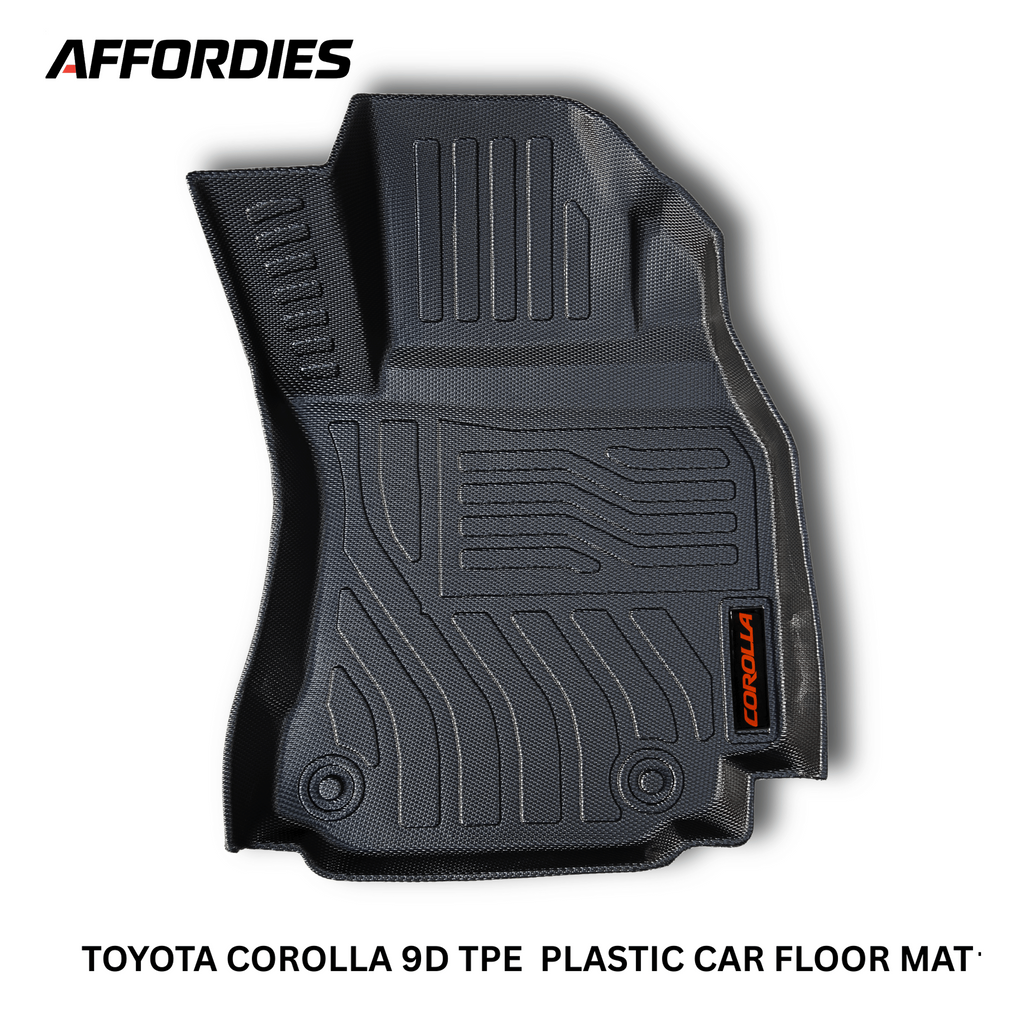 Toyota Corolla 2014–2025 9D TPE Floor Mats