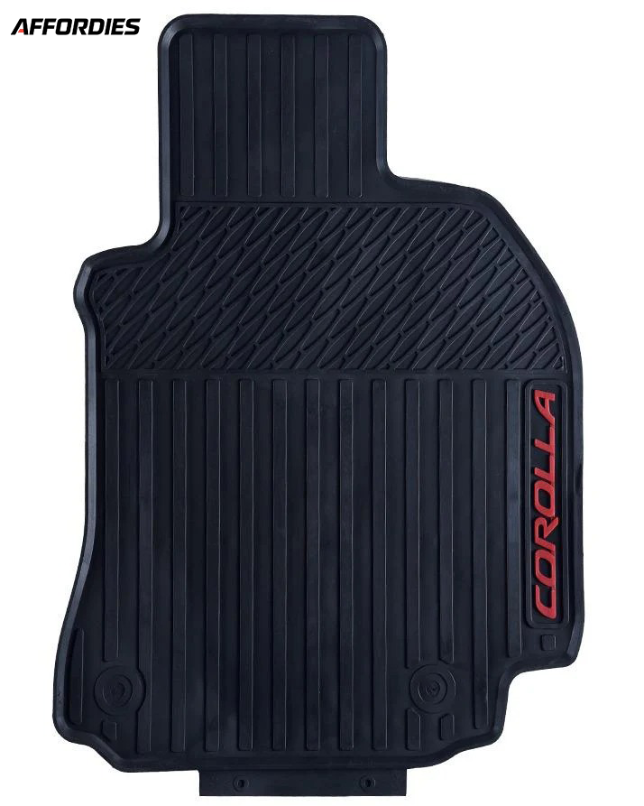 Toyota Corolla 2014–Present Latex Rubber Car Floor Mats