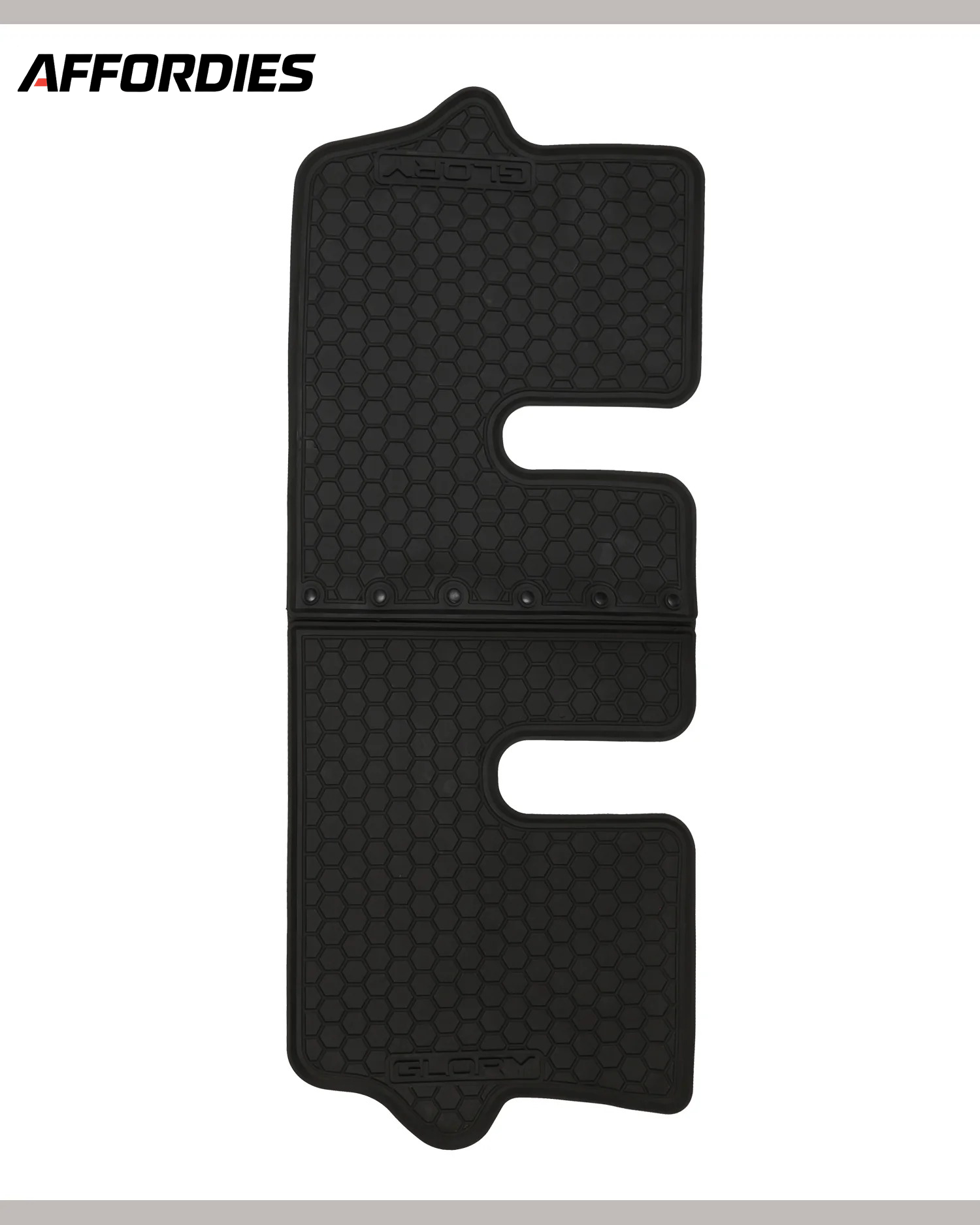 Prince DFSK Glory 580 2020–Present Premium Latex Rubber Car Floor Mats