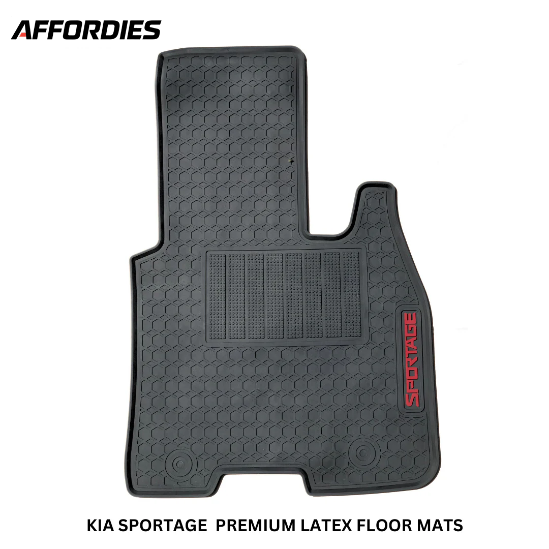 KIA Sportage 2019–2024 Premium Latex Rubber Car Floor Mats