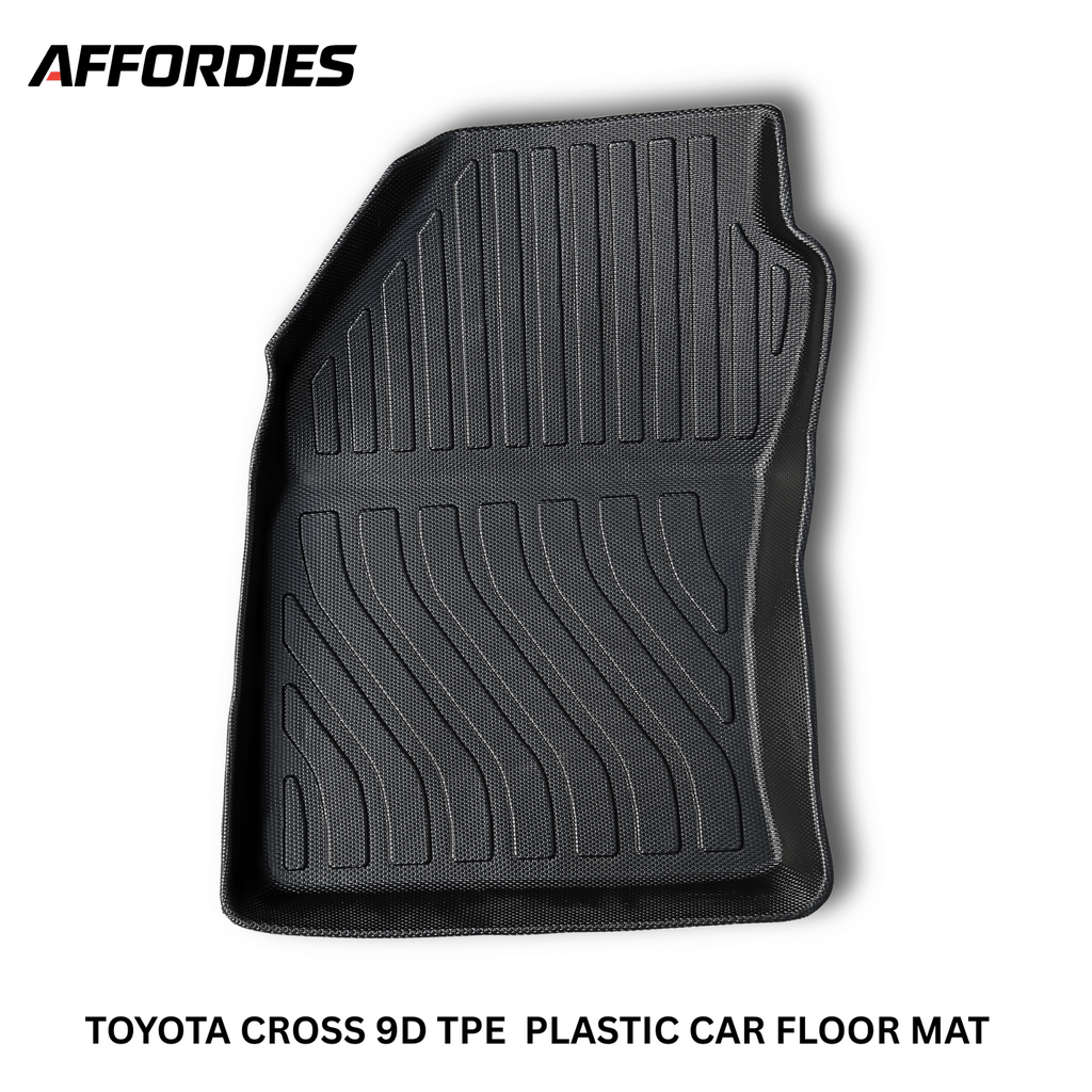 Toyota Corolla Cross 2020–2024 9D TPE Floor Mats