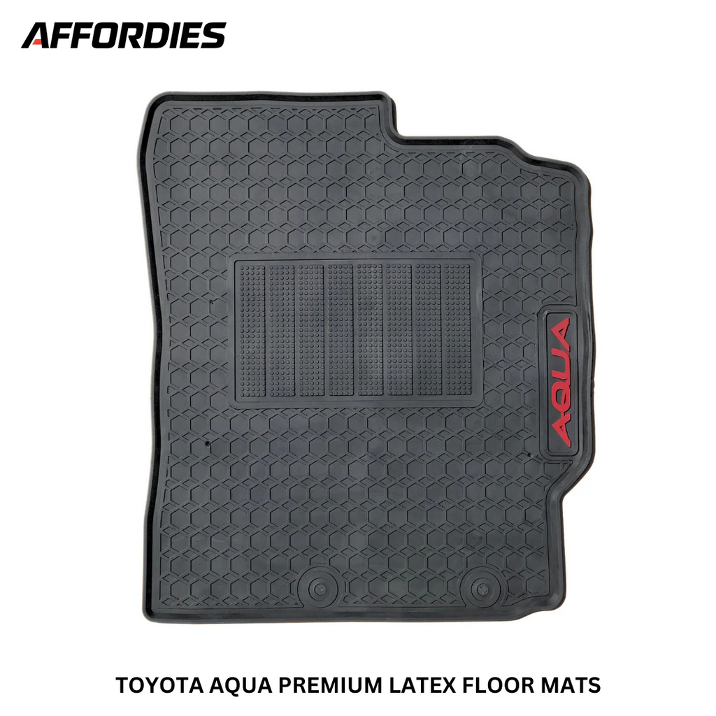 Toyota Aqua Premium Latex Pvc Car Floor Mats