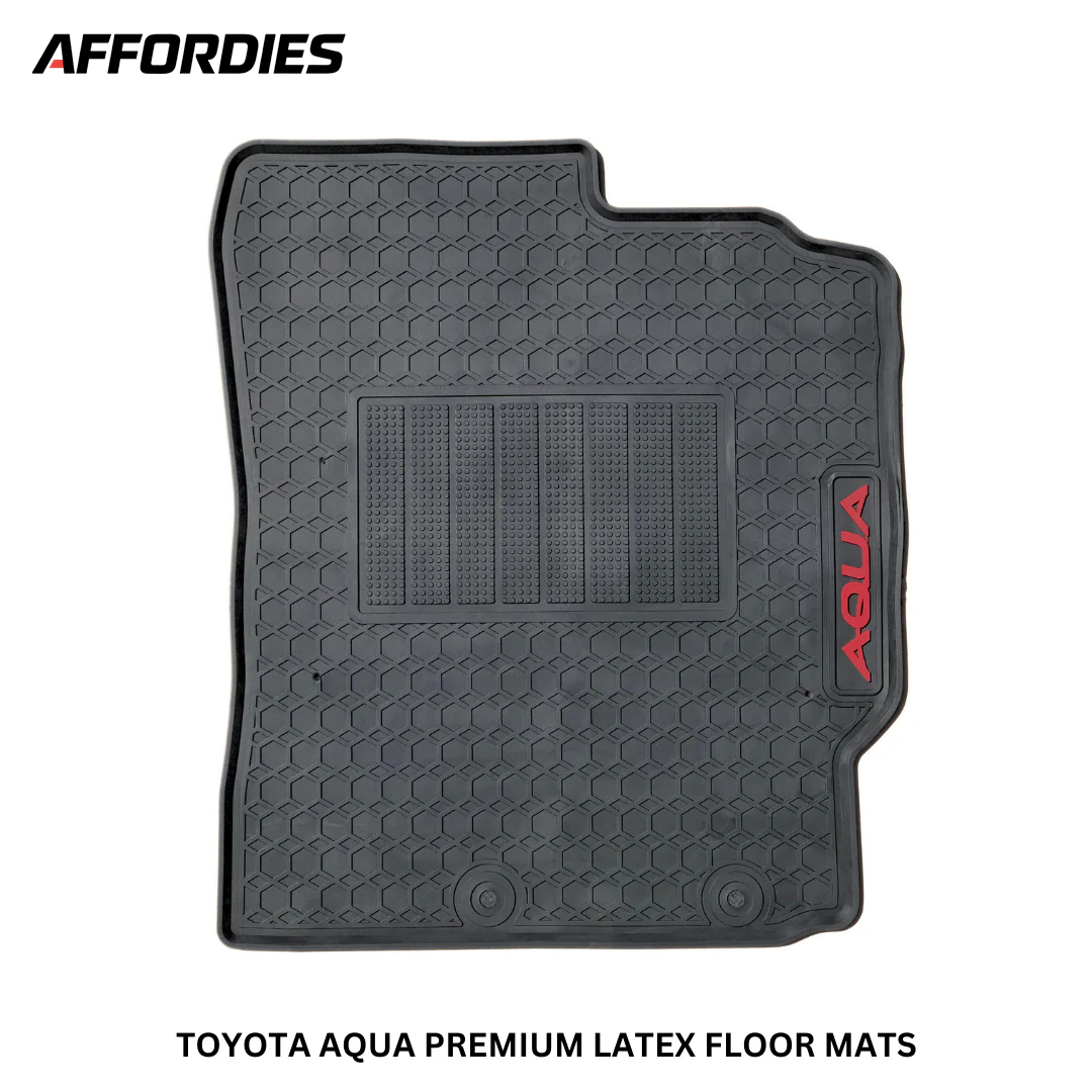 Toyota Aqua Premium Latex Pvc Car Floor Mats