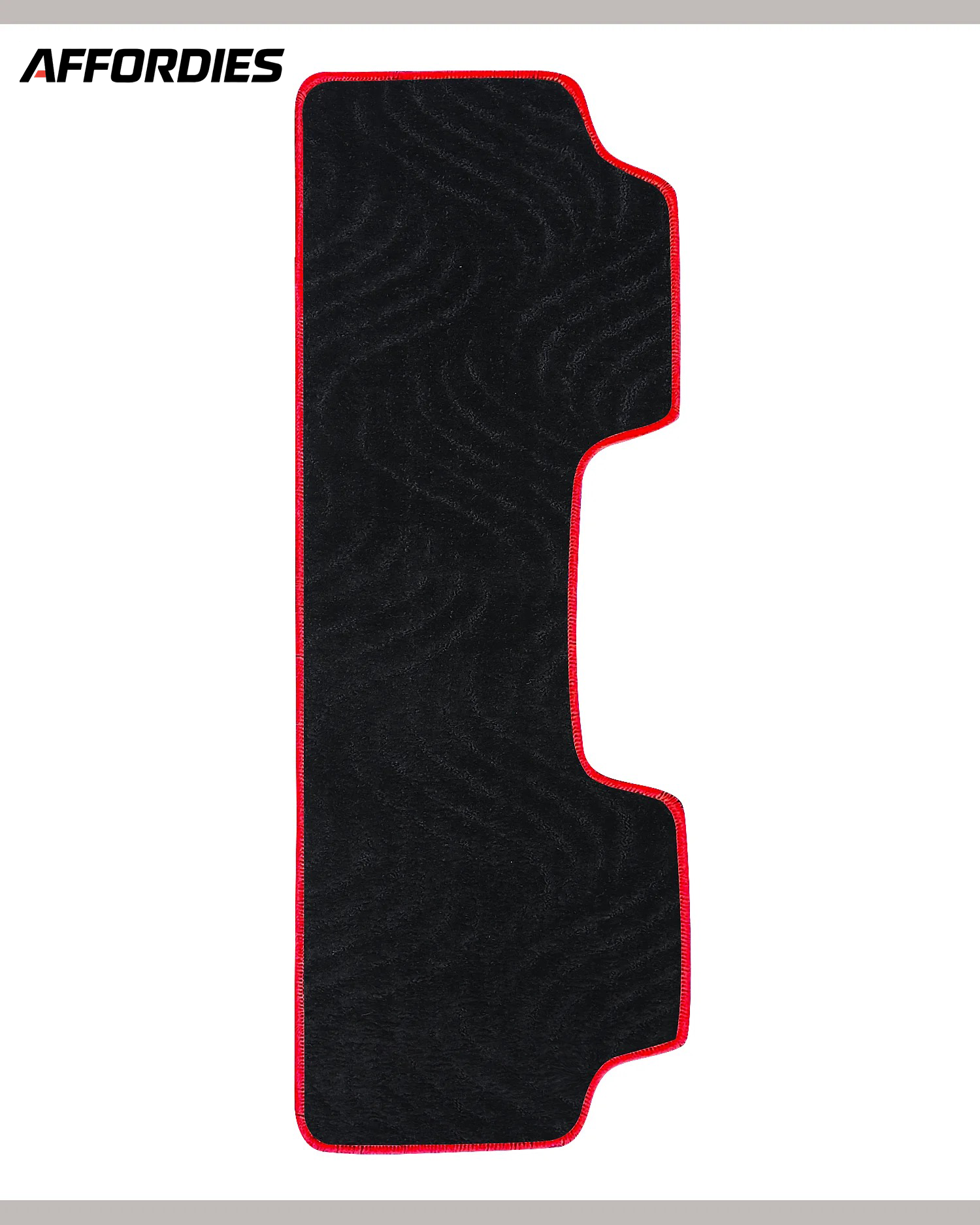 MG HS 2021-Present Premium Carpet Red Outline Car Floor Mat