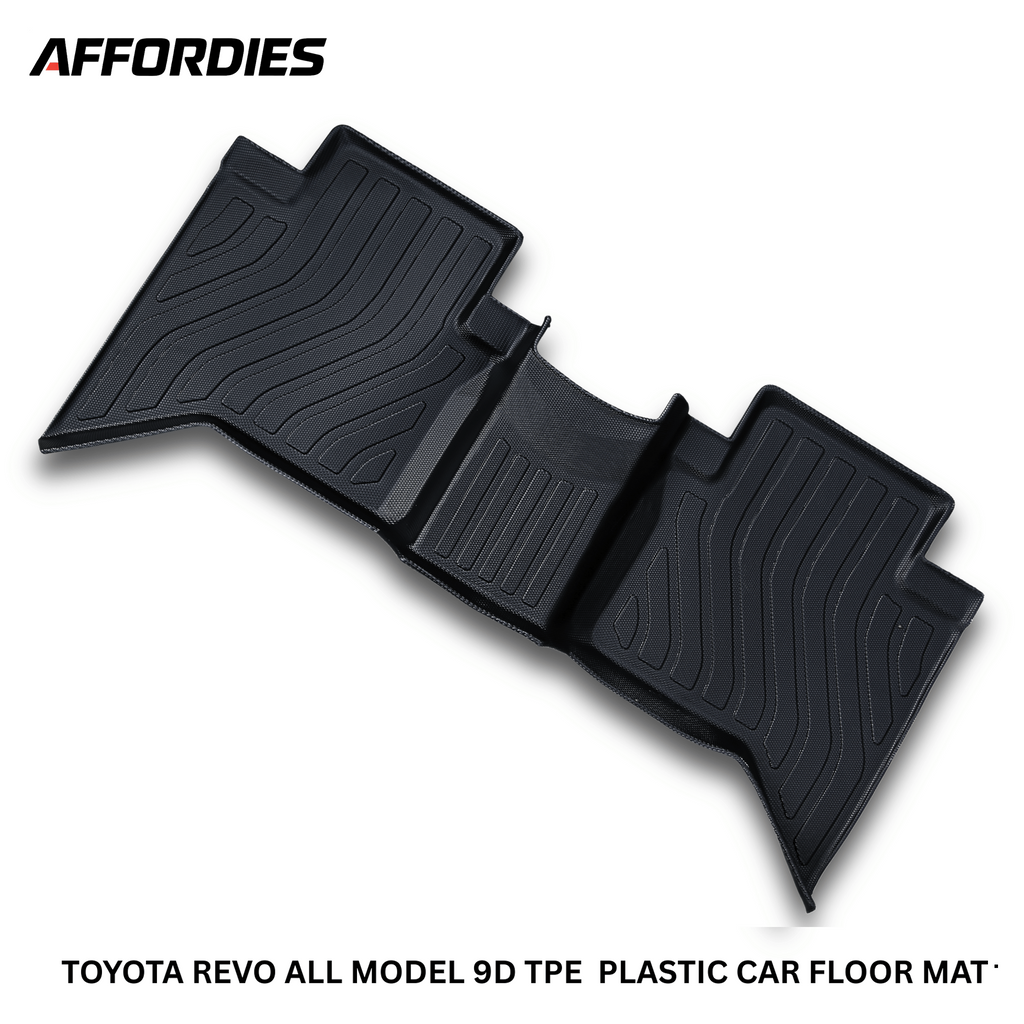 Toyota Revo / Hilux 9D TPE Plastic Floor Mats