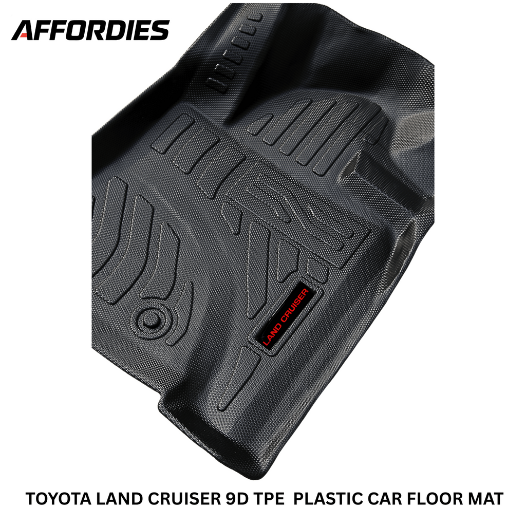 Toyota Land Cruiser FJ200 2008–2021 9D TPE Floor Mats
