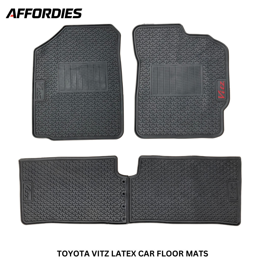 Toyota Vitz Premium Latex Rubber Car Floor Mats