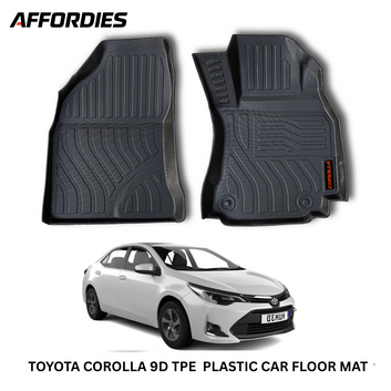Toyota Corolla 2014–2026 9D TPE Floor Mats