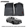 Honda Civic RS 2022–2025 9D TPE Floor Mats