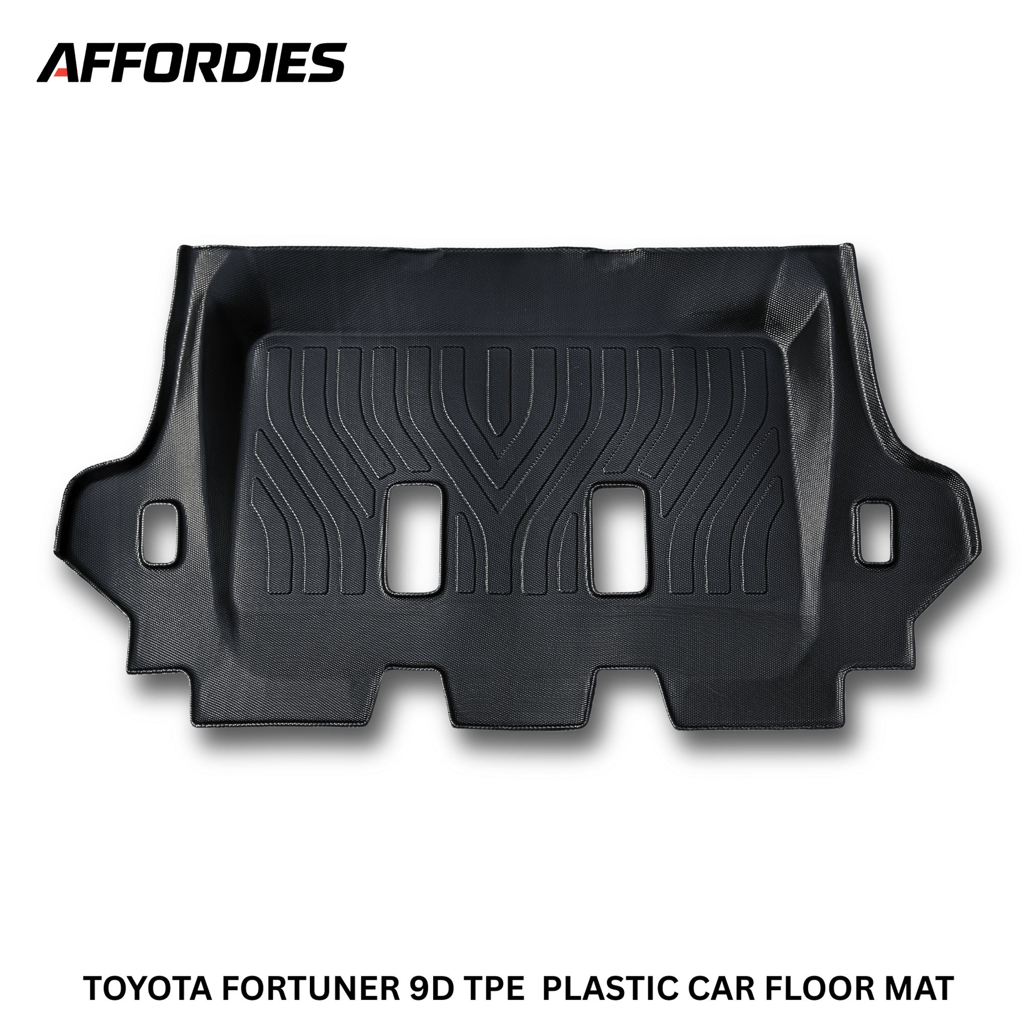 Toyota Fortuner 2016–2024 9D TPE Floor Mats