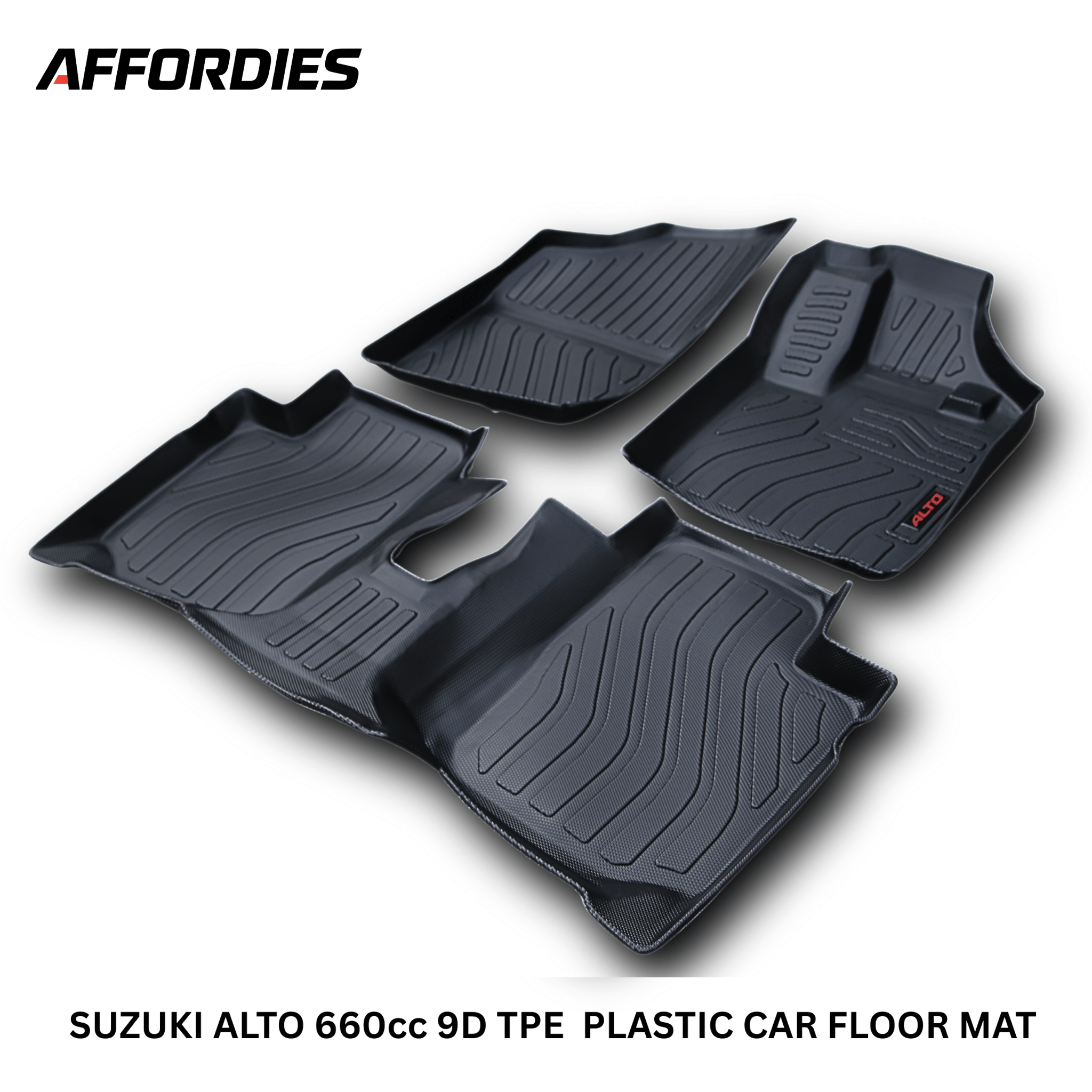 Suzuki Alto 660cc 9D TPE Heavy Duty Car Floor Mats