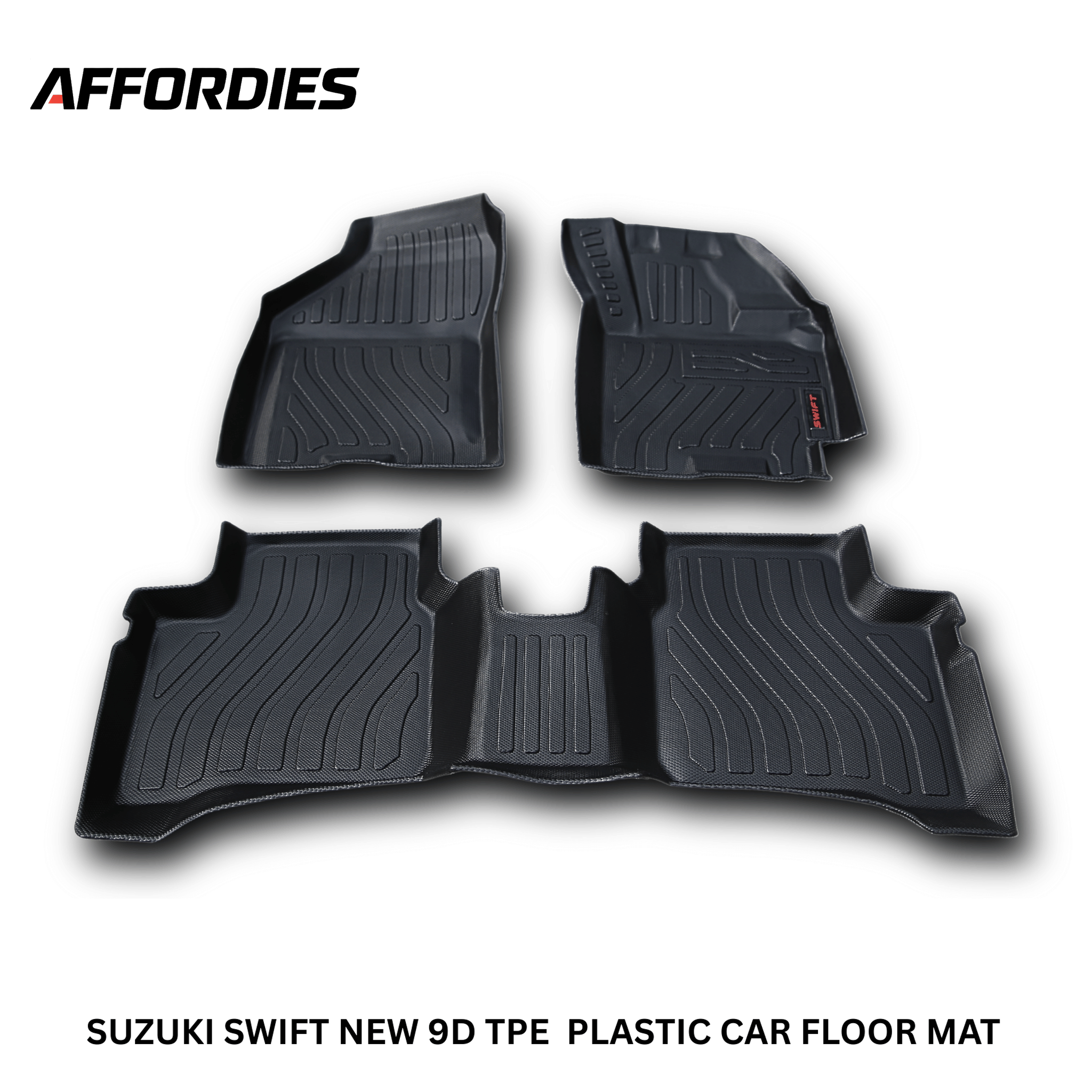 Suzuki Swift 2022–2025 9D TPE Floor Mats
