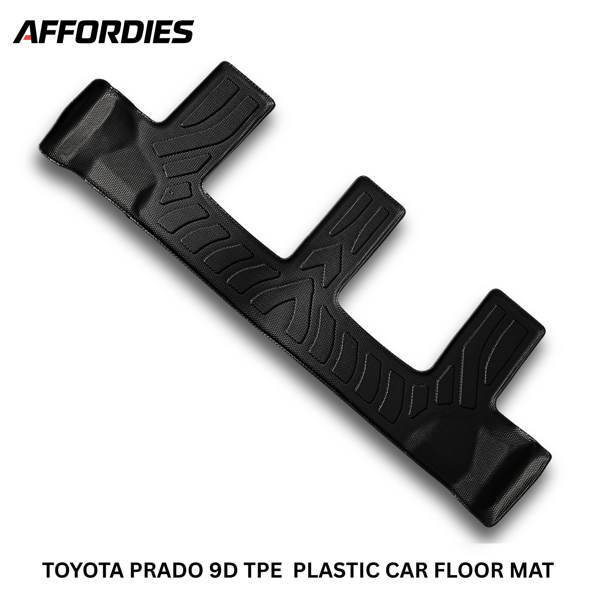 Toyota Prado FJ150 2009–2024 9D TPE Floor Mats