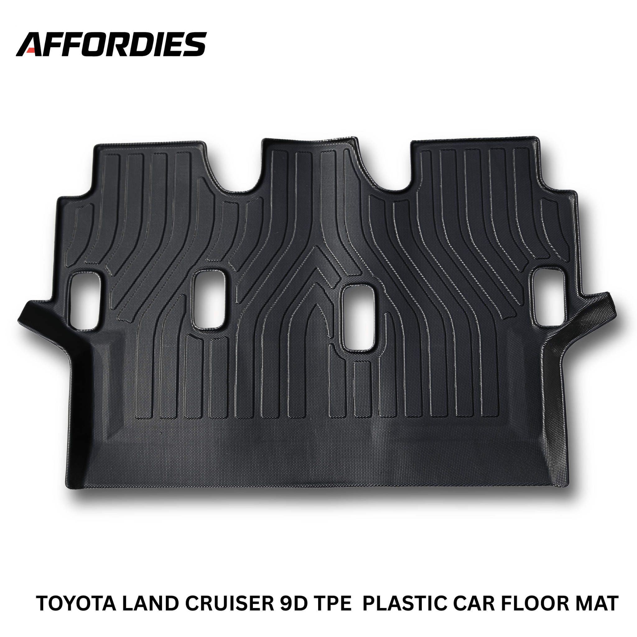 Toyota Land Cruiser FJ200 2008–2021 9D TPE Floor Mats