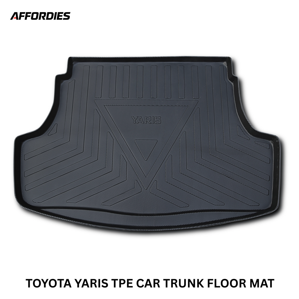 Toyota Yaris 2021-Present TPE Plastic Car Trunk Mat