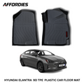 Hyundai Elantra 2021–2024 9D TPE Floor Mats