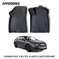 Honda Civic X 2016–2021 9D TPE Floor Mats