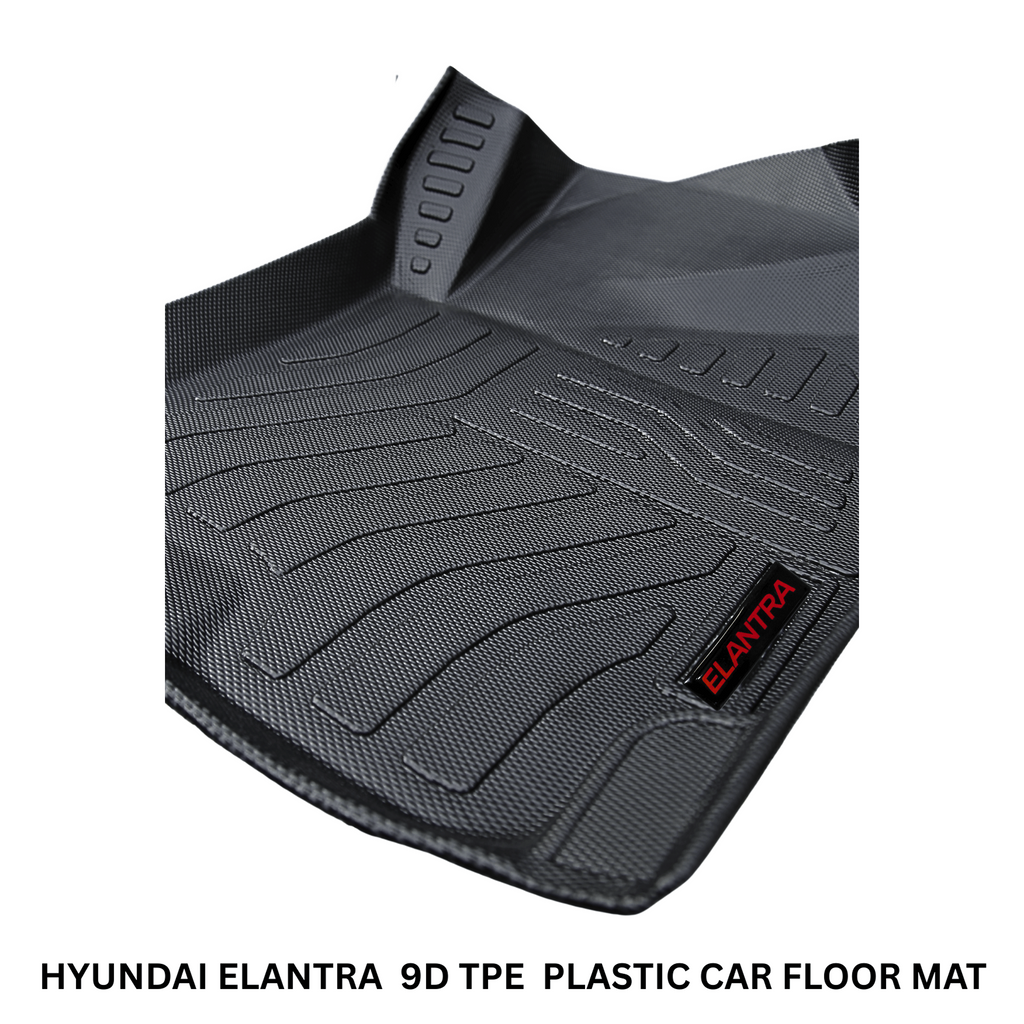 Hyundai Elantra 2021–2024 9D TPE Floor Mats