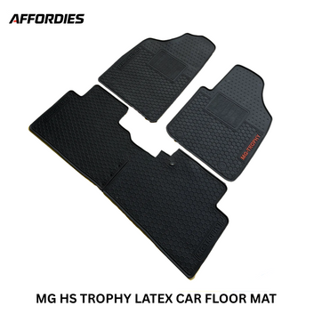 MG HS Trophy Custom Latex Rubber Car Floor Mats