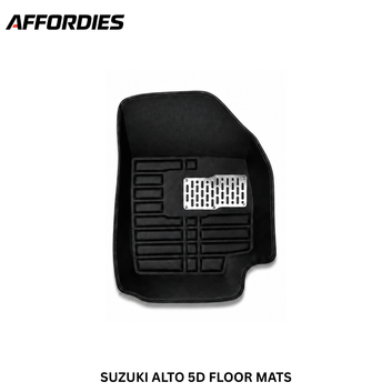Suzuki Alto 660cc 5D Floor Mats Black | Custom Fit Waterproof Car Floor Mats