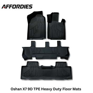 Changan Oshan X7 7 Seater 9D TPE Floor Mats (2022–2026)