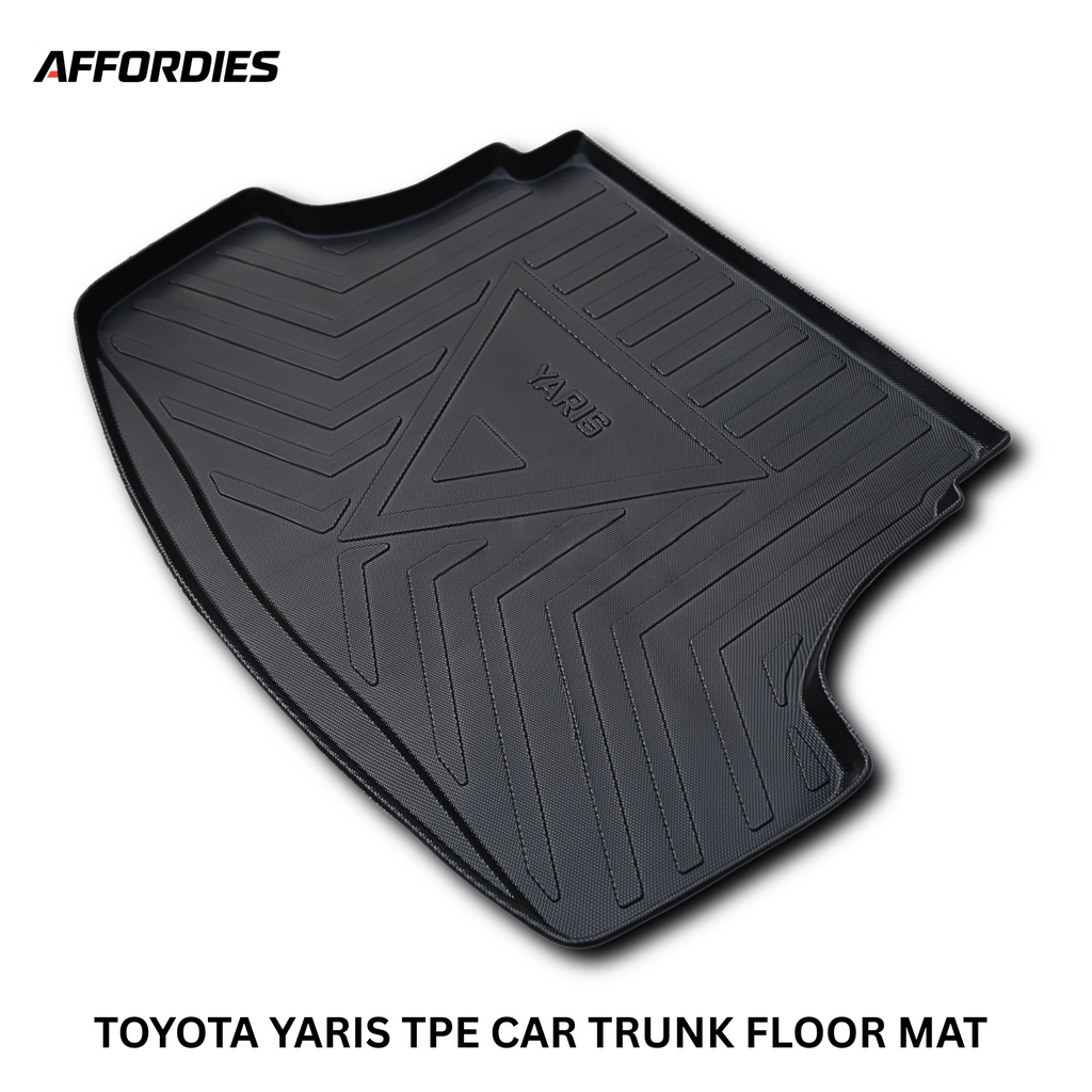Toyota Yaris 2021-Present TPE Plastic Car Trunk Mat