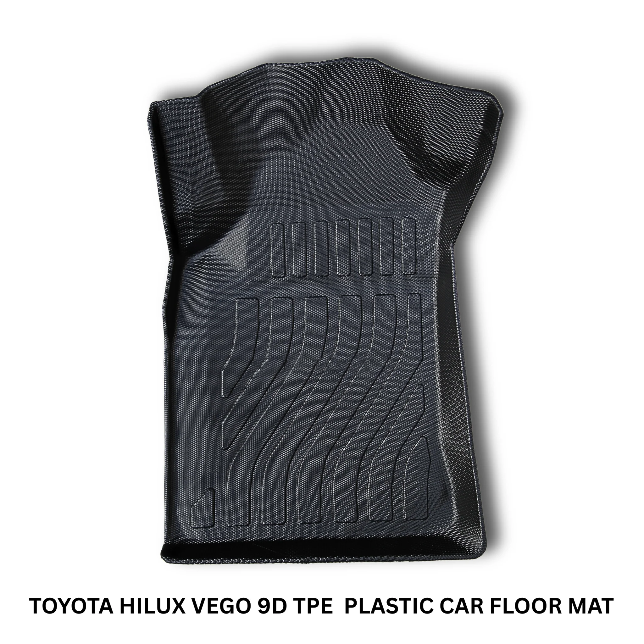 Toyota Hilux 2016–2025 9D TPE Floor Mats