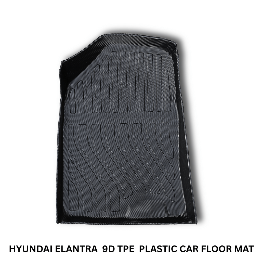 Hyundai Elantra 2021–2024 9D TPE Floor Mats