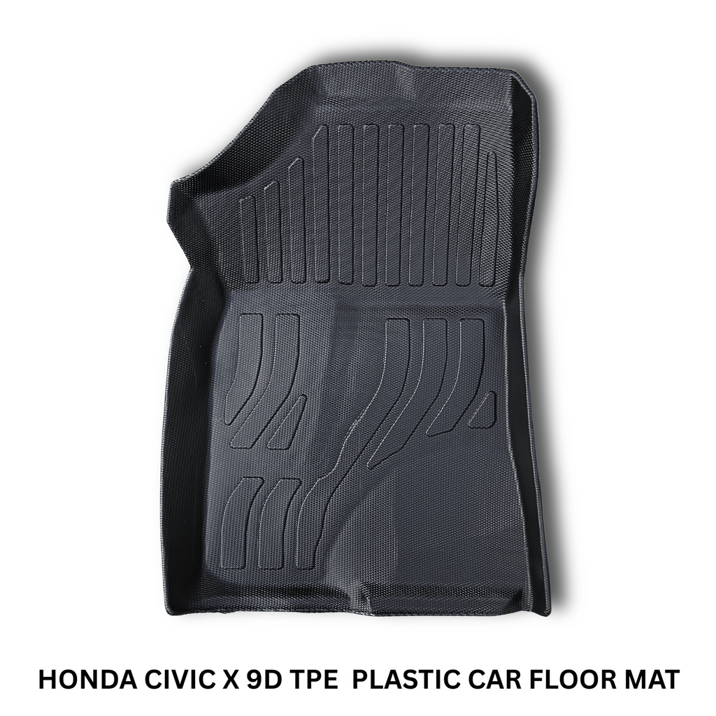 Honda Civic X 2016–2021 9D TPE Floor Mats
