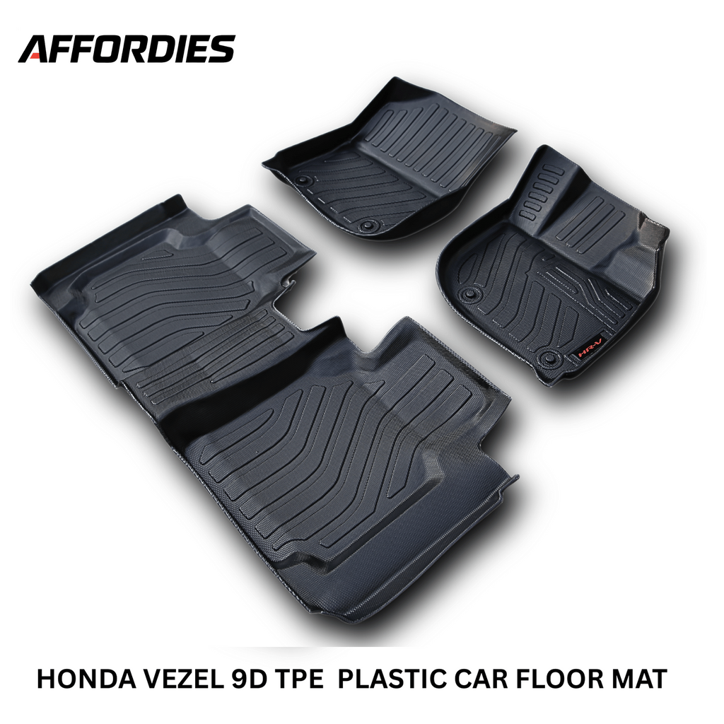 Honda Vezel 2014–2024 9D TPE Floor Mats