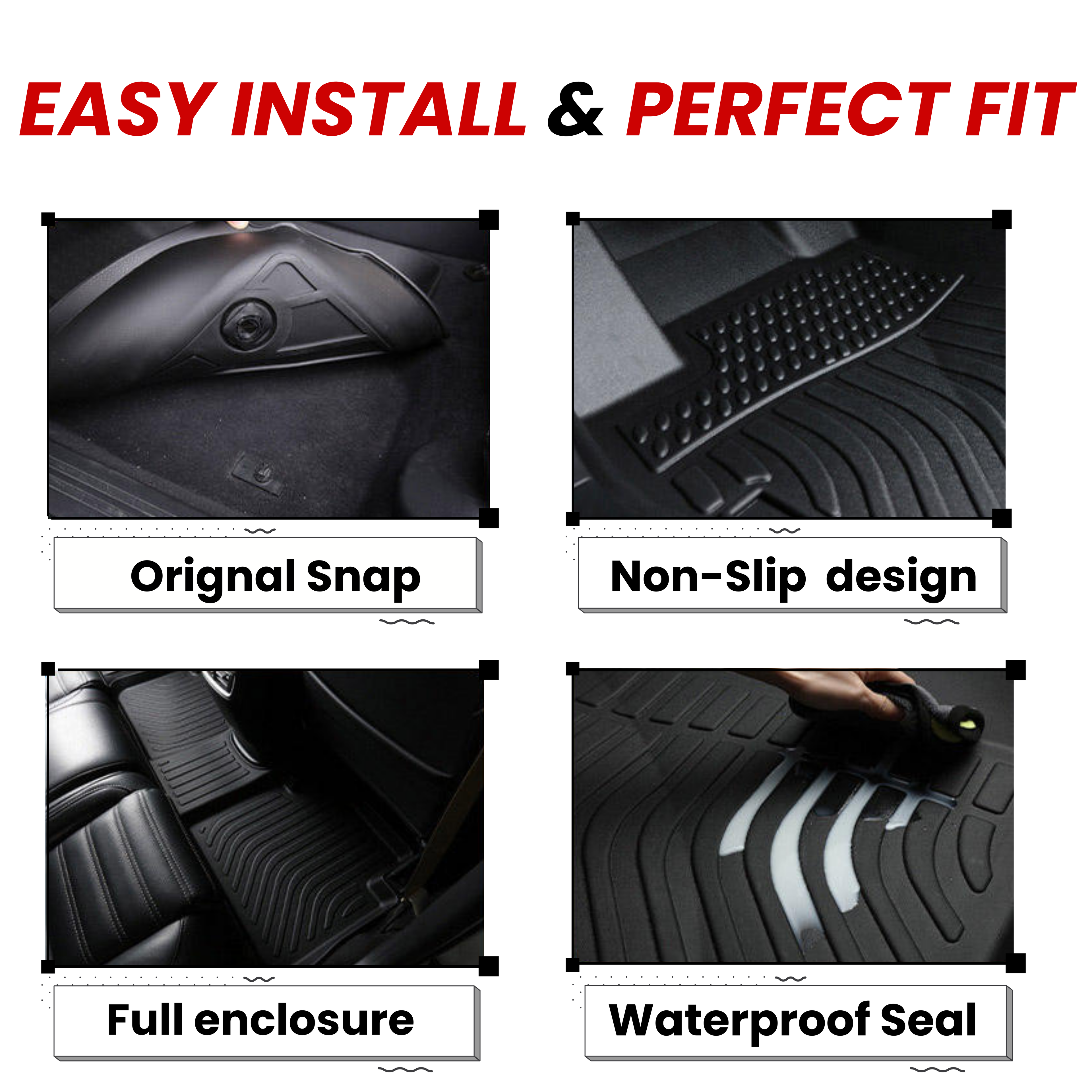 Changan Oshan X7 9D TPE Floor Mats (2022–2025)