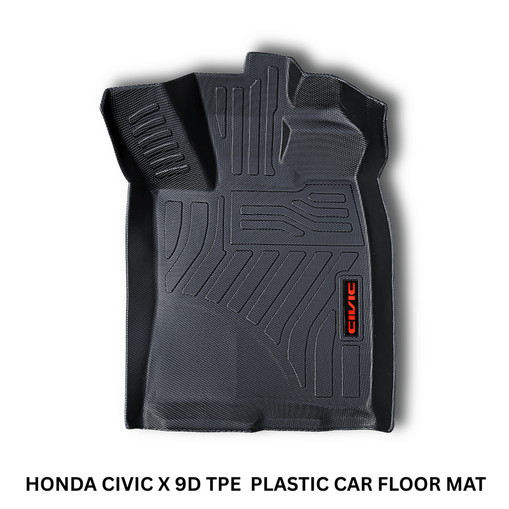 Honda Civic X 2016–2021 9D TPE Floor Mats