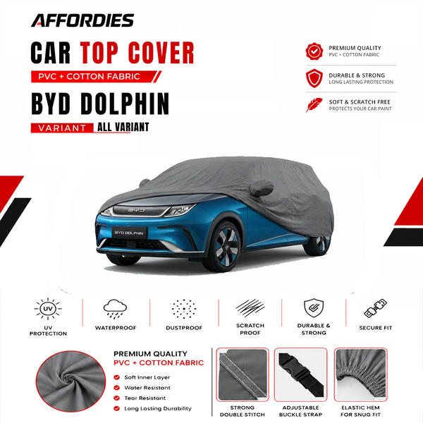 BYD Dolphin Double Coat PVC Cotton Car Cover