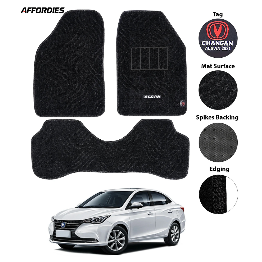 Changan Alsvin 2021–2024 Premium Carpet Car Floor Mats