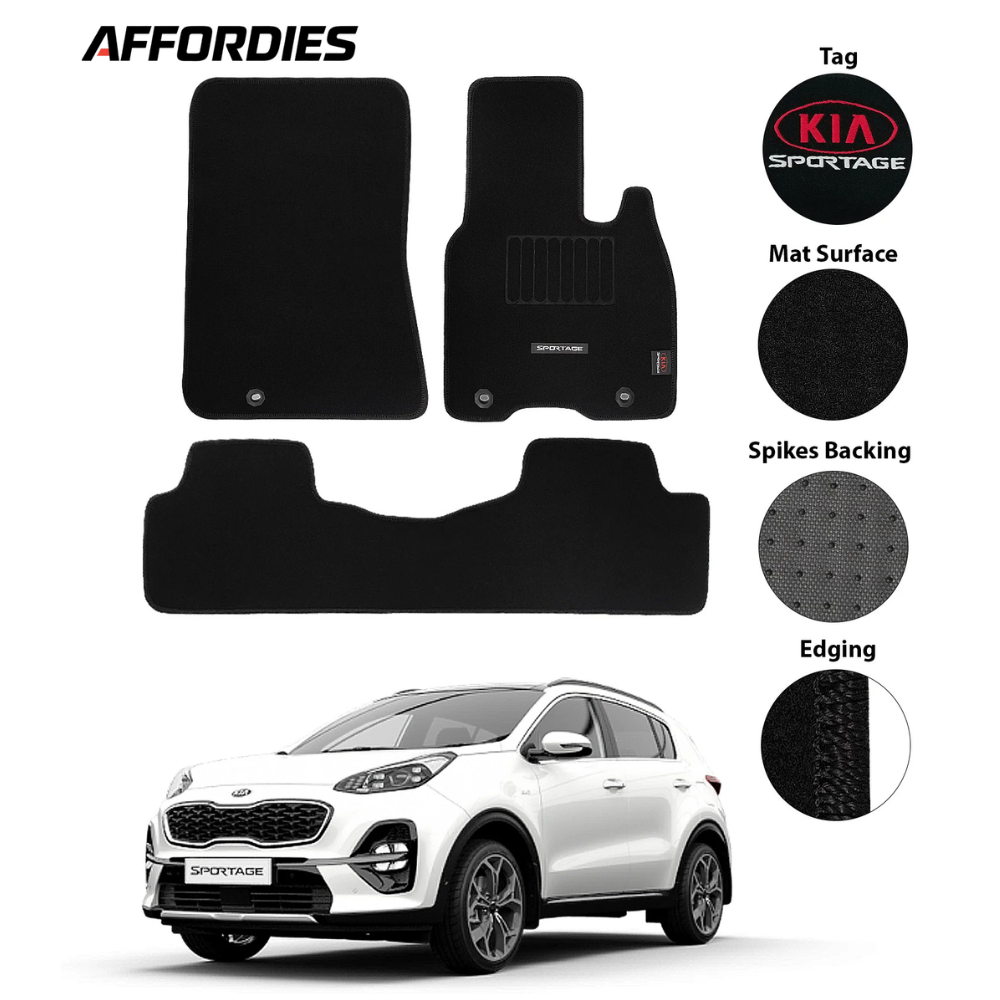 Kia Sportage 2020-Present Executive Carpet Car Floor Mats