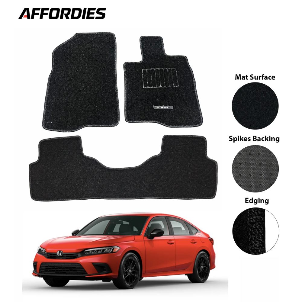 Honda Civic RS 2022-2024 Premium Carpet Car Floor Mats