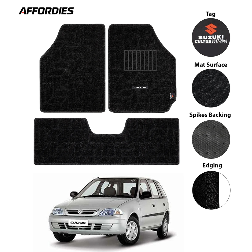 Suzuki Cultus 2006-2016 Premium Carpet Car Floor Mats