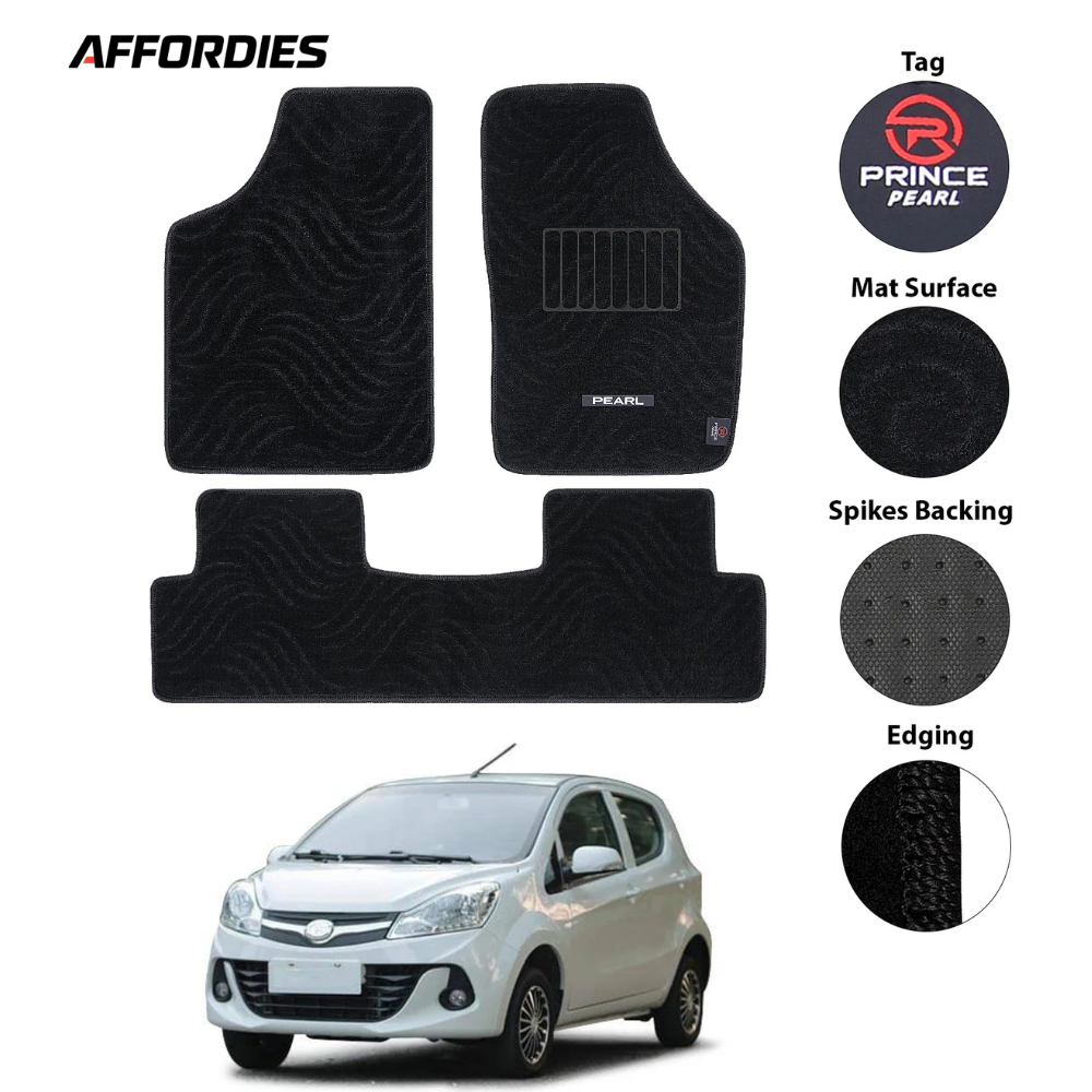 Prince Pearl 2019-Present Premium Carpet Car Floor Mats