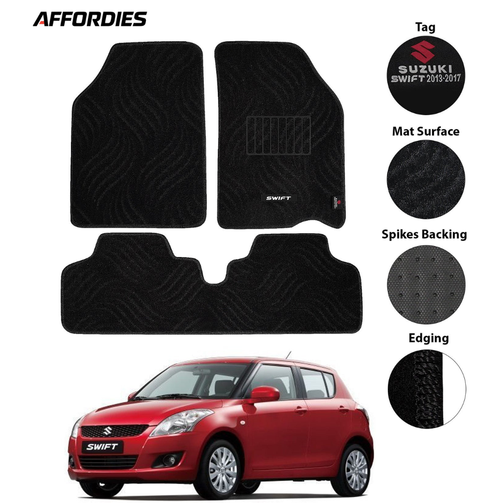 Suzuki Swift 2013-2021 Premium Carpet Car Floor Mats