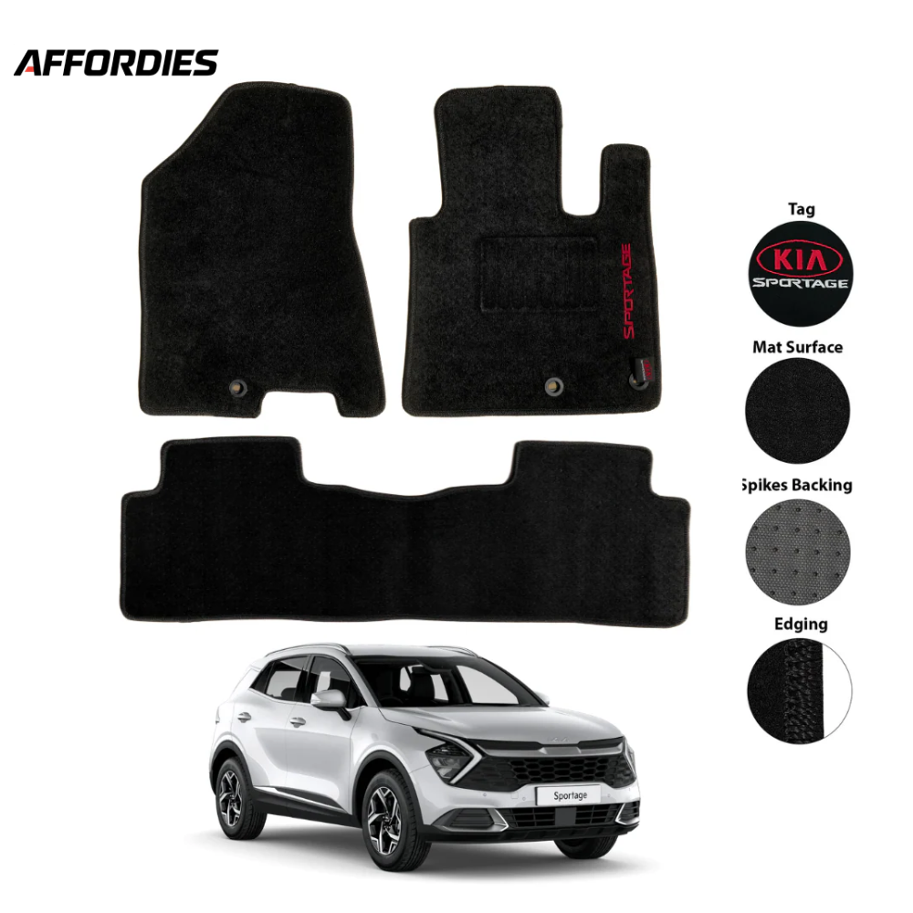 Kia Sportage L FWD 2025 Executive Carpet Car Floor Mats