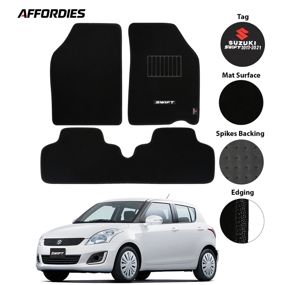 Suzuki Swift 2013-2021 Executive Carpet Car Floor Mats
