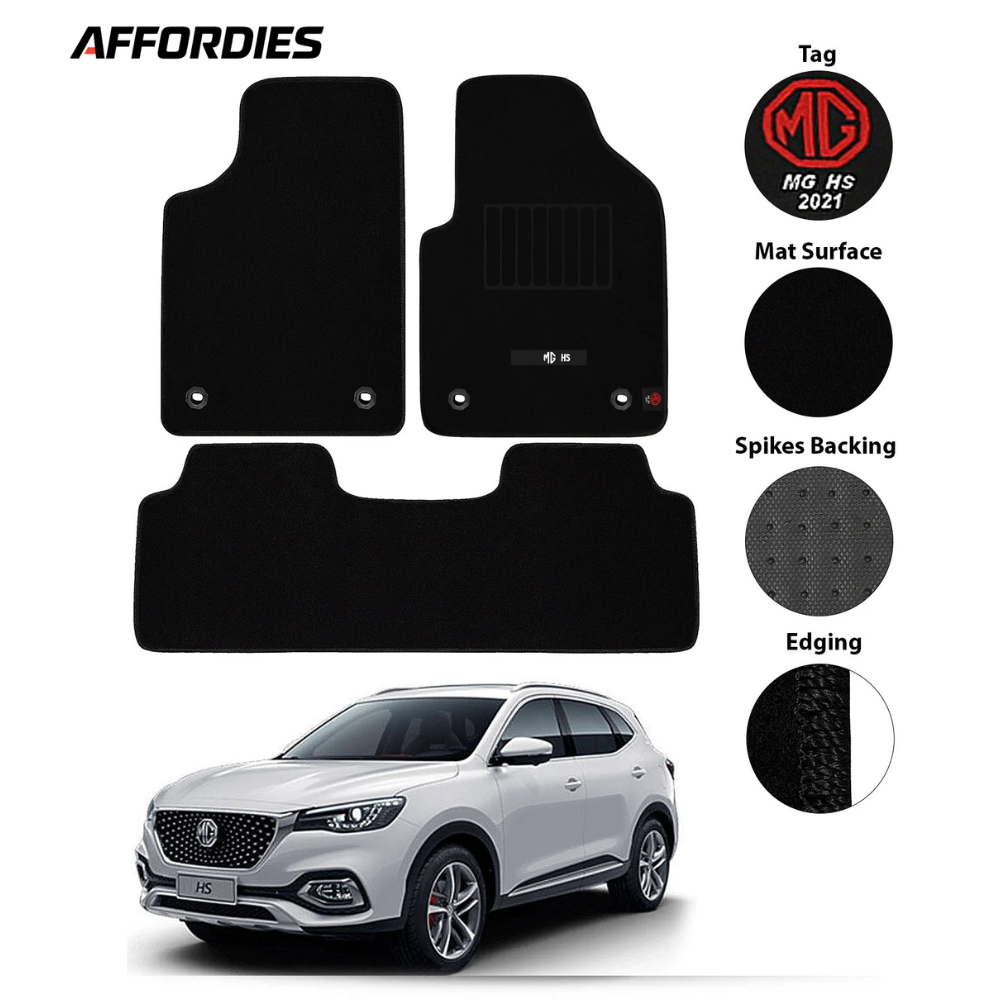 MG HS 2021-Present Executive Carpet Car Floor Mats