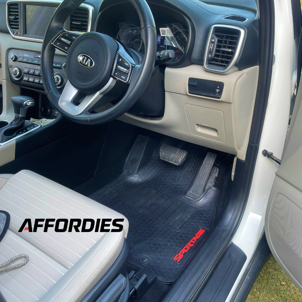 KIA Sportage 2020–Present Premium Latex Pvc Car Floor Mats