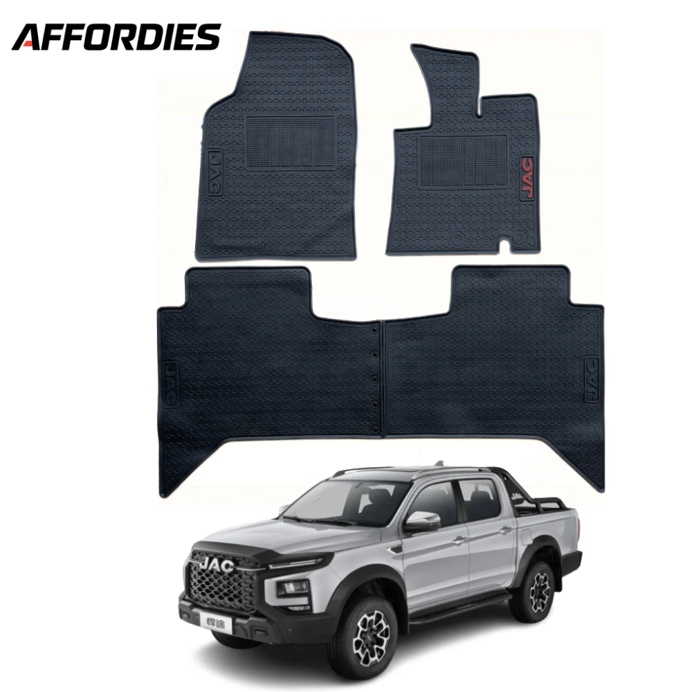 JAC T9 Hunter Premium Latex Rubber Car Floor Mats