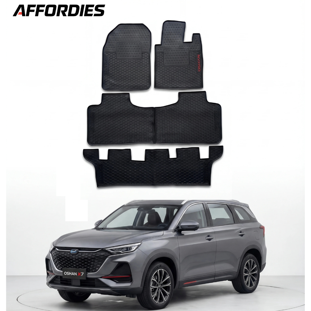 Changan Oshan X7 7-Seater 2022–2024 Premium Latex Car Floor Mats