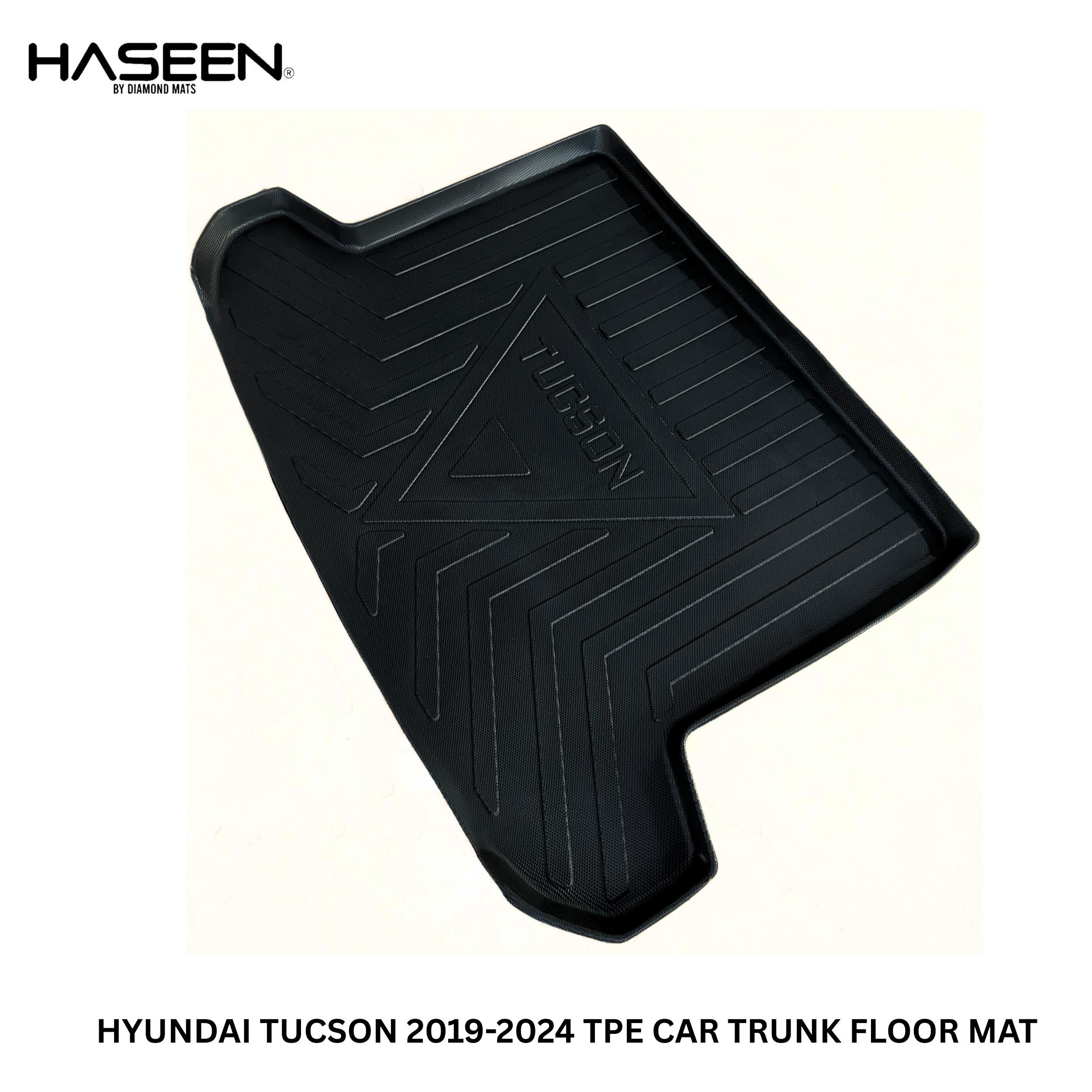 Hyundai Tucson 2021–2024 Heavy-Duty 9D TPE Trunk Mat